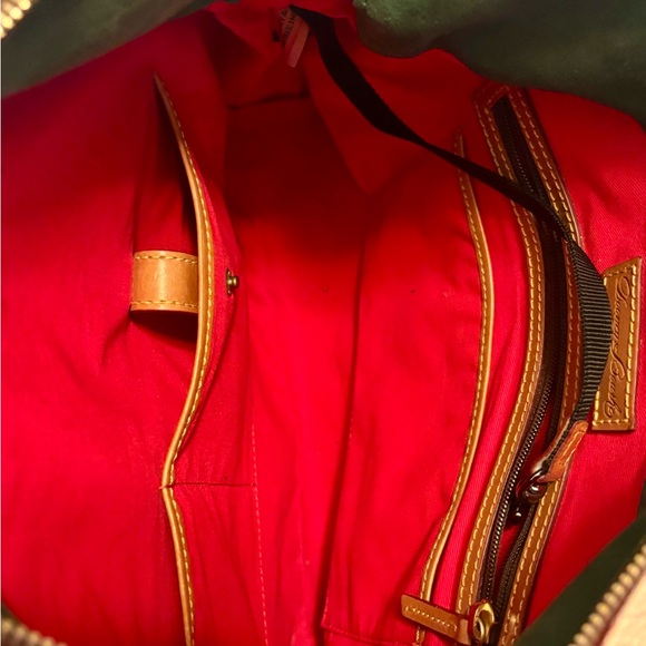 Dooney & Bourke Ivory and Brown Travel Bag - Picture 6 of 11